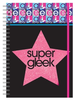 Glee A4 Notebook - super gleek