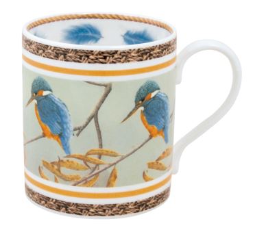 Beautiful bone china mugs by Robert E Fuller