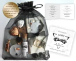 Gift for the groom, survival kit from bride